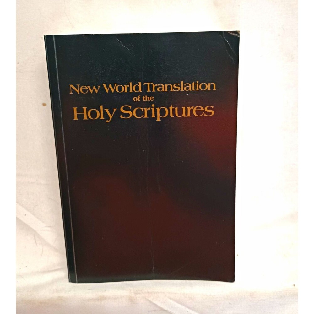 New World Translation Holy Scriptures Revised 1984 Watchtower Bible Black